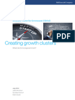 Creating Growth Clusters What Role For Local Government