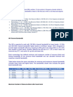 5G NR Resource Block Definition and RBs Calculation