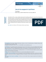 Novel Therapeutic Approaches For The Management of Cystic Fibrosis