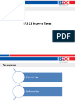 IAS 12 Income Taxes