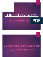 1.0 Intro Evidence 1