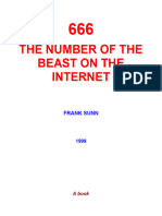 666 - Number of The Beast in Internet