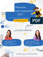 “Protocolo de Atención en Pacientes TEA”