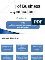 Chapter 4 - Part 1 - Unincorporated Business