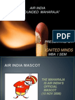 Air India "The Wounded Maharaja": Ignited Minds