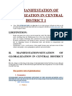 The Manifestations of Globalization in District 1