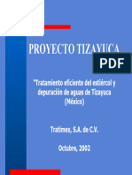 Tizayuca Proyecto Tratamiento de Estiercol