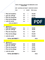 Projet D'etude Du Seminaire de Moamy