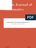 Pacific Journal of Mathematics: Extreme Points and Extremum Problems in H