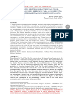 Antecedentes Históricos Do Tribunal Penal Internacional E Seus Reflexos para A Construção Do Direito Internacional Dos Direitos Humanos