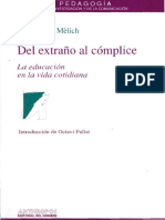 Del Extraño Al Cómplice - Melich