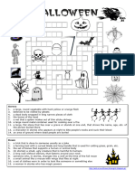 Halloween Crossword Crosswords - 74076