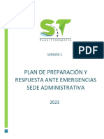 Plan de Preparacion y Respuesta Ante Emergencias Sede Administrativa V2