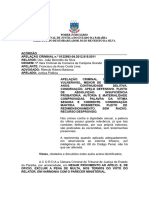 Poder Judiciário Tribunal de Justiça Do Estado Da Paraíba Gabinete Do Desembargador João Benedito Da Silva