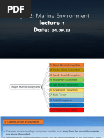 Topic 2-Marine Enviroment