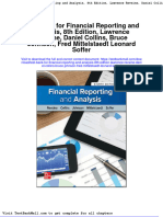 Test Bank For Financial Reporting and Analysis 8th Edition Lawrence Revsine Daniel Collins Bruce Johnson Fred Mittelstaedt Leonard Soffer