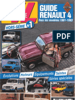 4L Magazine - Hors Serie - 1 - Guide Renault 4 - Tous Les Modeles 1961 1993 - 01.2020