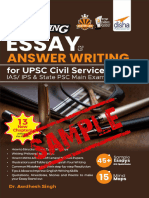 Mastering Essay Answer Writing For UPSC Civil Services IAS IPS State PSC Main Exams 2nd Edition