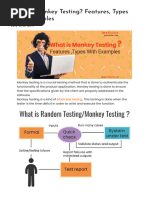 What Is Monkey Testing Features, Types With Examples