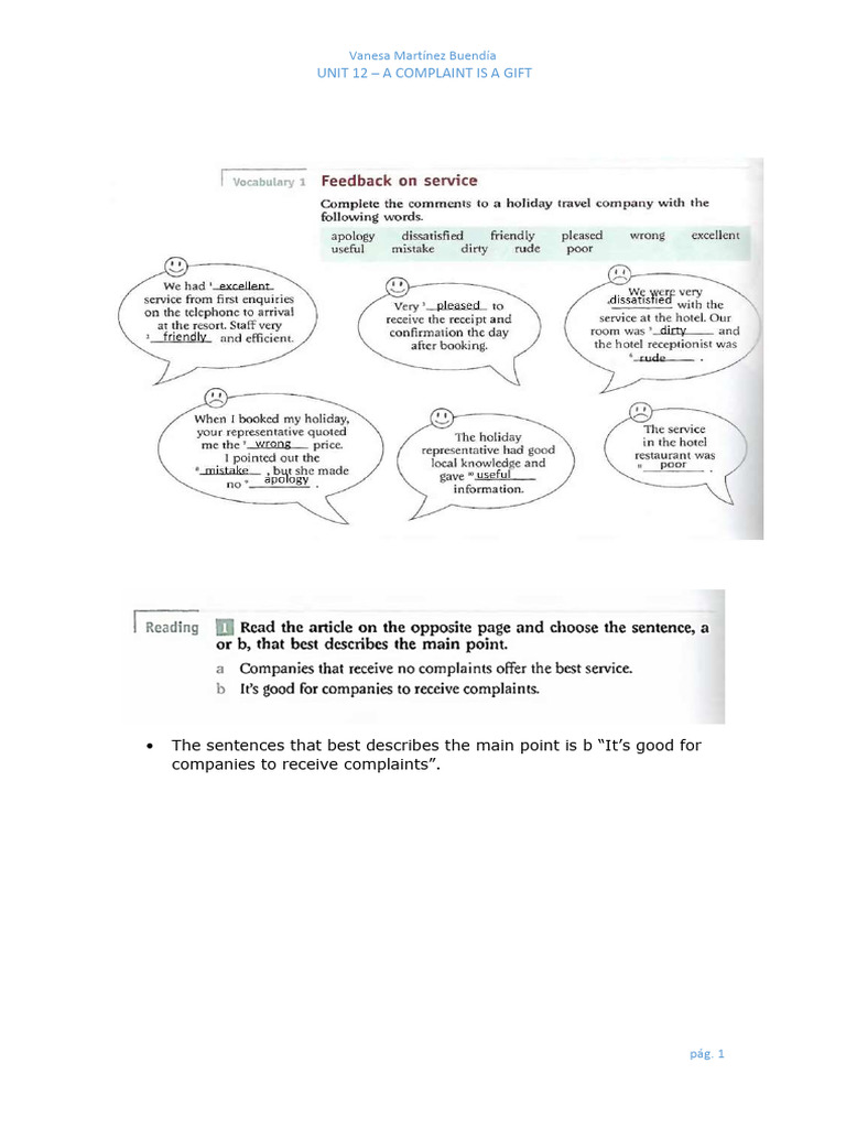 Handling Customer Complaints Effectively | PDF