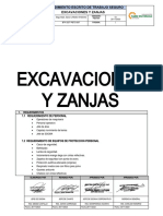 BTK SST PETS 007. Excavaciones y Zanjas