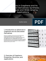 Advances in Graphene and Its Decorated Derivatives Synthesis Techniques and Wide Ranging Applicatio