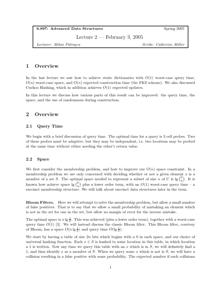 Advanced Data Structures Overview | PDF | Algorithms | Computer Programming