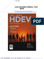 Hdev Second Canadian Edition Test Bank