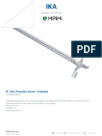Data Sheet R 1342 Propeller Stirrer 4-Bladed