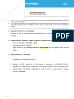 Evaluación Permanente 1: Instrucciones Generales