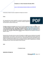 Philippine Manufacturing Company Vs Union Insurance Society of Canton LTD 42 Phil 378