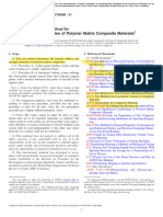 Flexural Properties of Polymer Matrix Composite Materials: Standard Test Method For