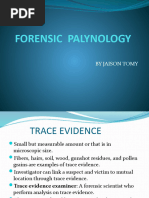 Forensic Palynology by Jaison Tomy