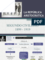 La República Aristocrática 1899-1919