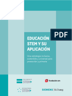 Educacion STEM y Su Aplicacion - Preescolar y Primaria