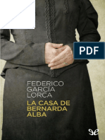 Federico Garcia Lorca - La Casa de Bernarda Alba