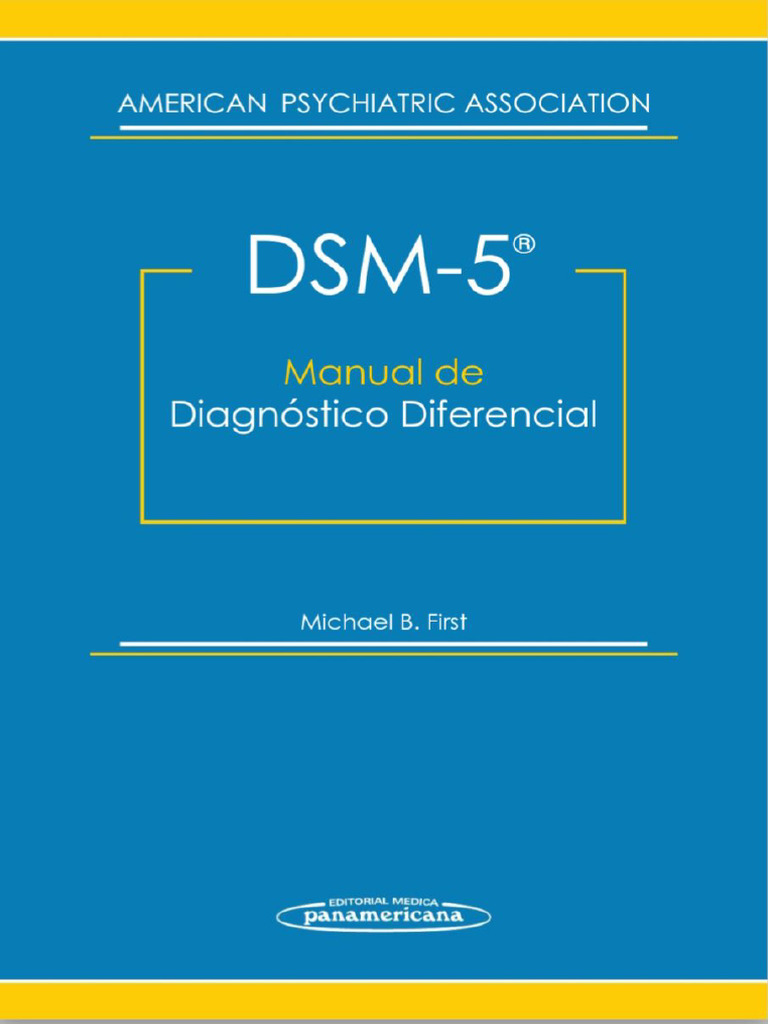 DSM-5. Manual de Diagnóstico Diferencial | PDF
