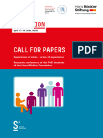 Call For Papers Krise Engl