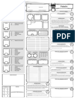 Ficha de Paladin Editable Espanol