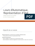 Cours D'automatique, Représentation D'état Partie II