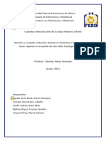 Cuidados Culturales en El Embarazo y Cuarentena - Evaluado - 0651