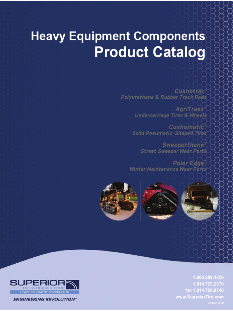 Superior Rubber Sweeper Parts PDF Tire Polyurethane