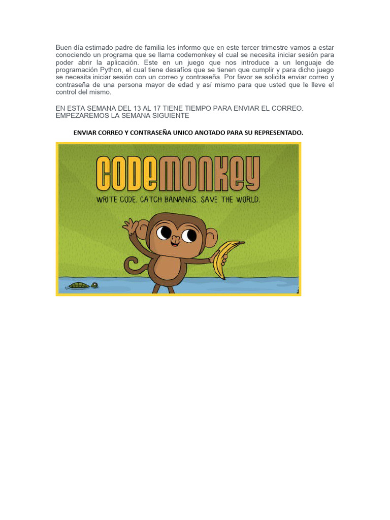 CODEMONKEY | PDF