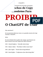 Ganchos de Copy Obsoletos para PROIBIR o ChatGPT de Usar