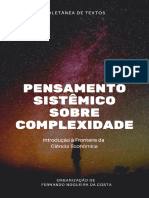 PENSAMENTO SISTÊMICO SOBRE COMPLEXIDADE