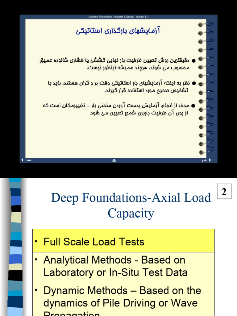 Chapter 13 1 Axial Load Capacity Static Load Tests PDF