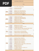 Calendario Litúrgico Católico 2026 | PDF | Pascua de Resurrección | Navidad