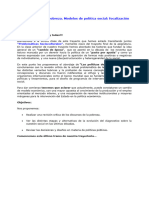 Las Políticas de La Pobreza. Modelos de Política Social: Focalización y Universalización.