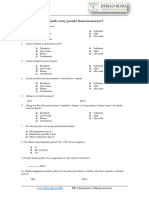 Dónde Estoy Parado Financieramente