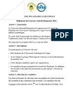 Cet Reglement Concours Santedi PDF